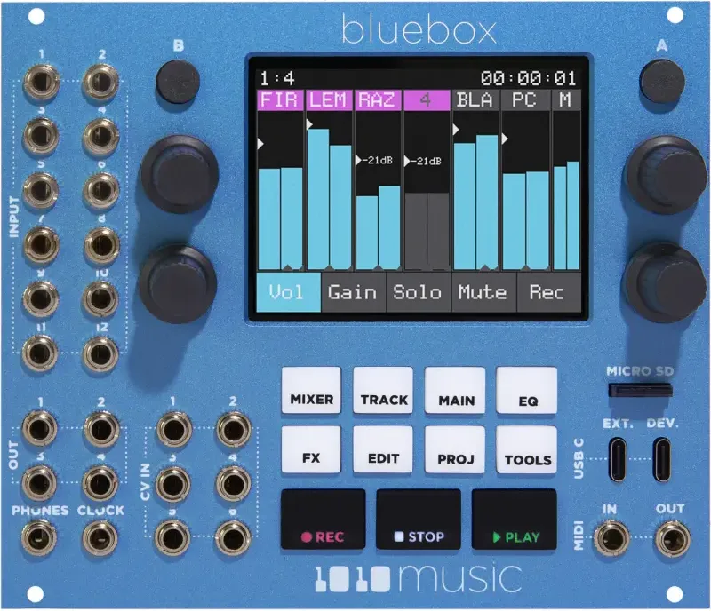 1010music BLUEBOX EURORACK EDITION